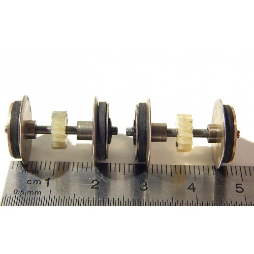 R 15707 JEUX 2 ESSIEUX MOTEUR TENDER 34 X DE LOCOMOTIVE 150 X HO