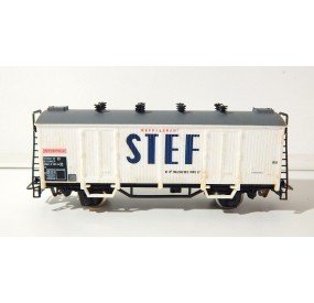 JOUEF WAGON COUVERT REFRIGERANT A ESSIEUX STEF SNCF SANS BOITE