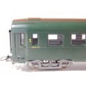 Réf 5293 JOUEF VOITURE UIC COUCHETTE 2 CL VERTE SNCF B9 C9 X EN BOITE ROUGE HO