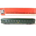 Réf 5293 JOUEF VOITURE UIC COUCHETTE 2 CL VERTE SNCF B9 C9 X EN BOITE ROUGE HO