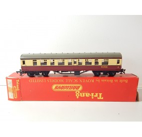 TRIANG HORNBY VOITURE VOYAGEUR BR 9" MAINLINE COACH EN BOITE REF 29 HO