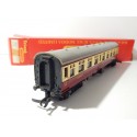 TRIANG HORNBY VOITURE VOYAGEUR BR 9" MAINLINE COACH EN BOITE REF 29 HO