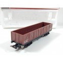 R 6500 JOUEF WAGON TOMBEREAU TP VERT MARRON HO BOITE ROUGE