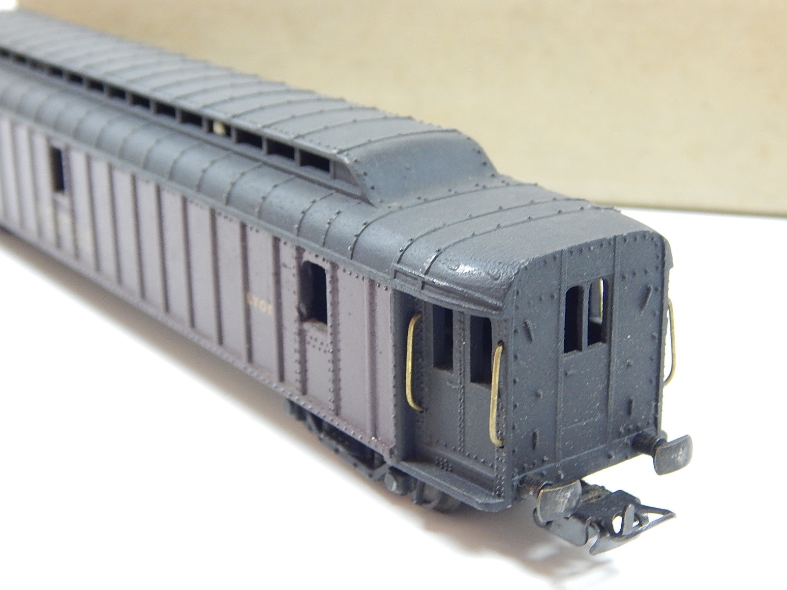 Voiture Allège Postale FRANCE TRAINS 409 – Échelle HO (1/87) – Occasion TB état