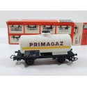 ref 639 RARE JOUEF UN WAGON CITERNE A ESSIEUX PRIMAGAZ HO BOITE CARTON