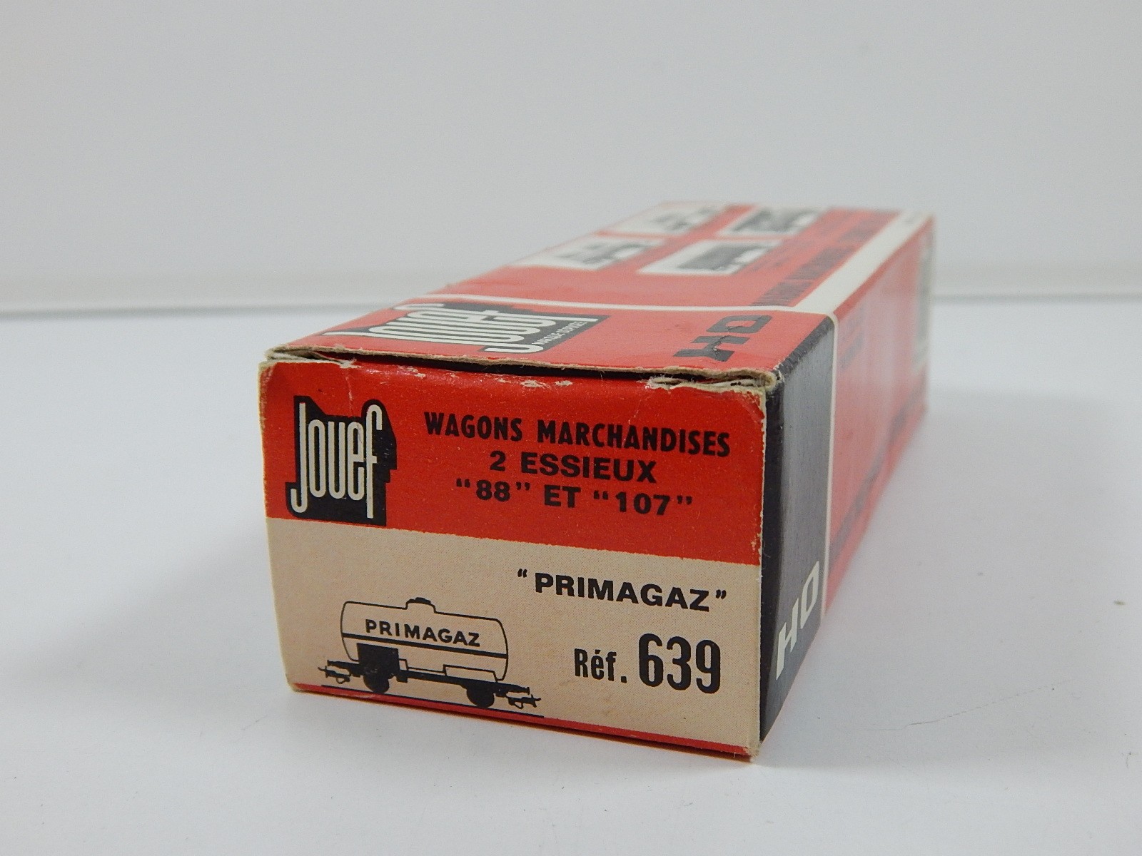 Wagon Citerne VB échelle HO (1/87) – PRIMAGAZ 3 Rails – Métal Et Presspahn – France