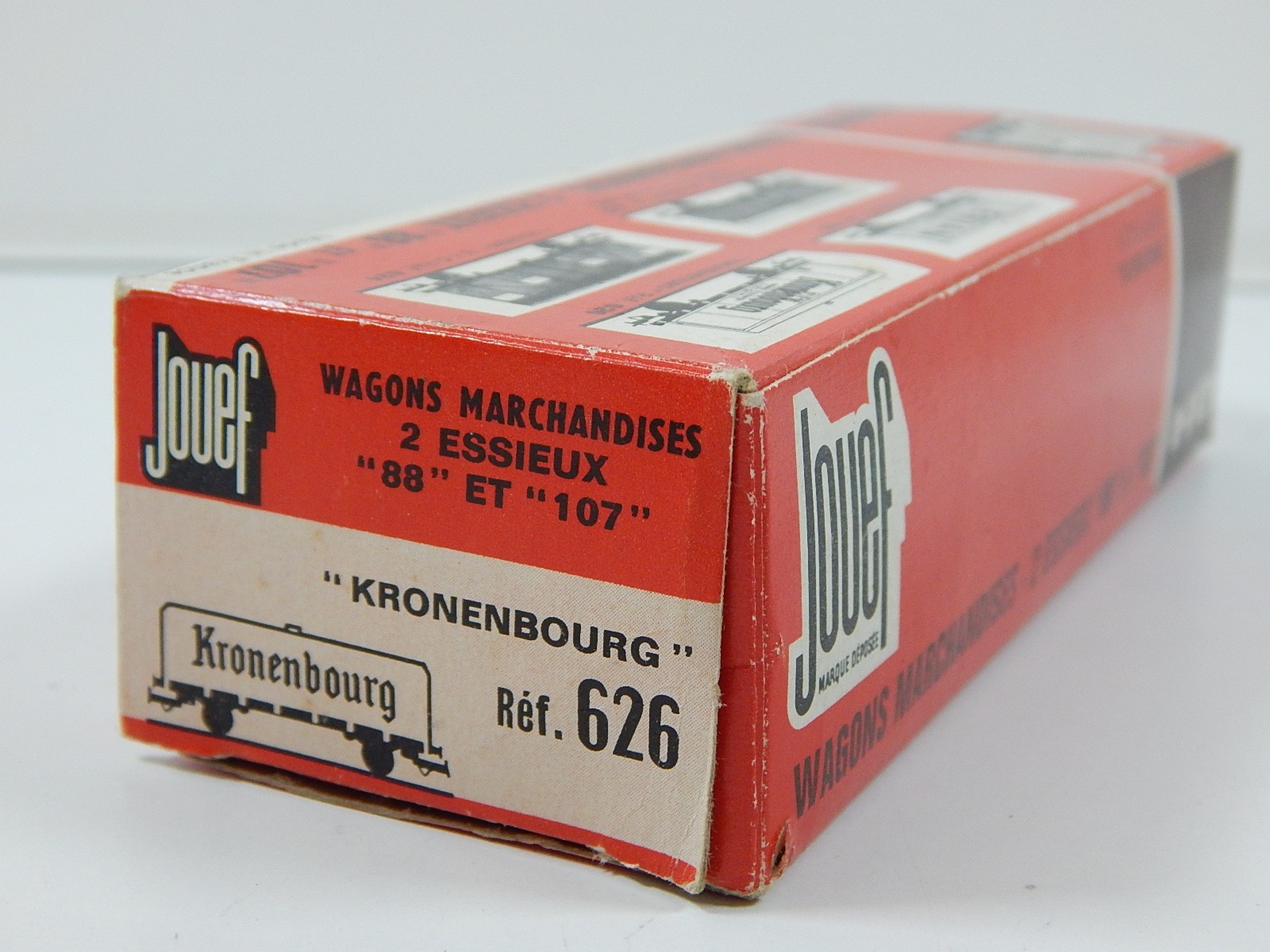 Wagon Jouef – Portes Coulissantes Kronenbourg – 673100 – NEUF – Modélisme Ferroviaire