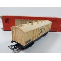 REF 6560 JOUEF WAGON STEF FRIGORIFIQUE A BOGIES HO EN BOITE CARTON 656