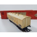 REF 6560 JOUEF WAGON STEF FRIGORIFIQUE A BOGIES HO EN BOITE CARTON 656