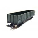 R 6500 JOUEF WAGON TOMBEREAU TP VERT BOGIES MARRON HO BOITE ROUGE