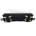 R 6500 JOUEF WAGON TOMBEREAU TP VERT BOGIES MARRON HO BOITE ROUGE