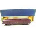 FRANCE TRAIN VOITURE ALLEGE POSTALE PEZ EN BOITE HO REF 407 BOITE BLEU
