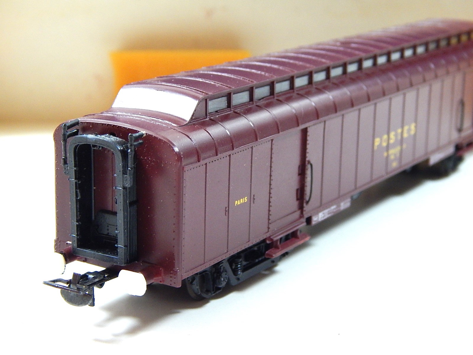 Voiture Allège Postale PEZ France Trains 409, échelle HO (1/87), Occasion