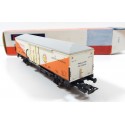 ELECTROTREN WAGON COUVERT ISOTHERME CARNICAS A ESSIEUX HO EN BOITE REF 1471