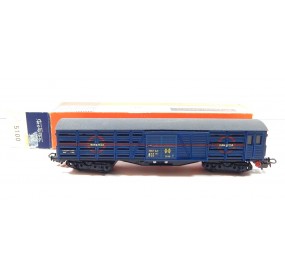 ELECTROTREN WAGON COUVERT TRANSPORT ANIMAUX TRANSFESA EN BOITE REF 5100