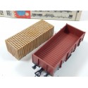 FLEISCHMANN UN WAGON A ESSIEUX TOMBEREAU EN BOITE ETAT NEUF 5330 HO