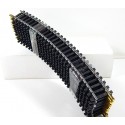12 rails courbe acier 385 mm Jouef - HO