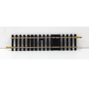JOUEF UN RAILS MAILLECHORT 123,5 MM 1 COUPURE - HO