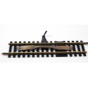 JOUEF UN RAILS DECROCHE WAGON ANCIEN RAILS EN LAITON 123,5 MM - HO