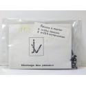 R 15979 - JV 6 POTEAUX SUPPORT CATENAIRE TYPE 25 KV NEUF SOUS BLISTEUR HO