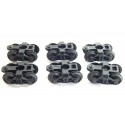 B 111 - JOUEF LOT DE 4 BOGIES NOIR WAGON HO