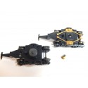 Réf 16059 - LOT DE DEUX BOGIES ROUES BRUNIES LOCOMOTIVE CC 72001 CC 6505 HO
