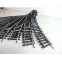 JOUEF LOT DE 8 RAILS COURBE RAILS ACIER R 325 BON ETAT HO