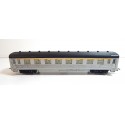 JOUEF VOITURE INOX TOIT NOIR AVEC SOUFFLET HO SANS BOITE N°2