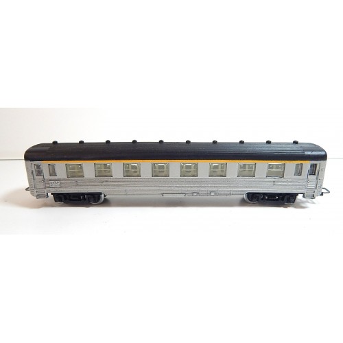 JOUEF VOITURE INOX TOIT NOIR AVEC SOUFFLET HO SANS BOITE N°2
