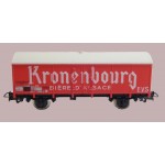 WAGON COUVERT JOUEF BIERE KRONENBOURG BON ETAT HO SANS BOITE