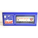 JOUEF 6272 WAGON COUVERT LA VACHE QUI RIT EN BOITE BLEU HO