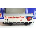 JOUEF 6272 WAGON COUVERT LA VACHE QUI RIT EN BOITE BLEU HO