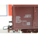 REF 6572 JOUEF WAGON TOMBEREAU A BORD HAUT EN BOITE BBR HO