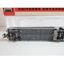 REF 6571 JOUEF WAGON STVA ARTICULER + 8 VOITURES EN BOITE ROUGE HO N°2