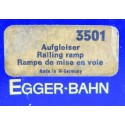 REF 3501 EGGER BAHN JOUEF RAMPE DE MISE EN VOIE HOE ETAT NEUF SANS BOITE