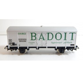 JOUEF WAGONS COUVERT A ESSIEUX EVIAN ET BADOIT HO SANS BOITE