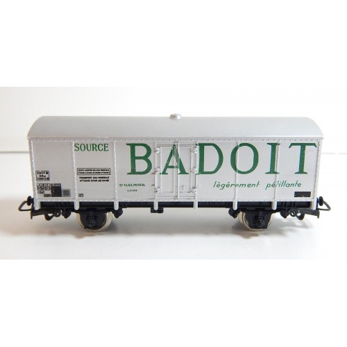 JOUEF WAGONS COUVERT A ESSIEUX EVIAN ET BADOIT HO SANS BOITE