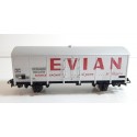 JOUEF WAGONS COUVERT A ESSIEUX EVIAN ET BADOIT HO SANS BOITE