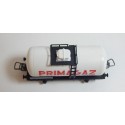 REF 726 HORNBY WAGON CITERNE PRIMAGAZ BLANC EN BOITE BLEU REF 702