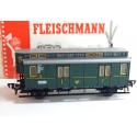 5050 FLEISCHMANN VOITURE FOURGON AVEC VIGIE EN BOITE HO