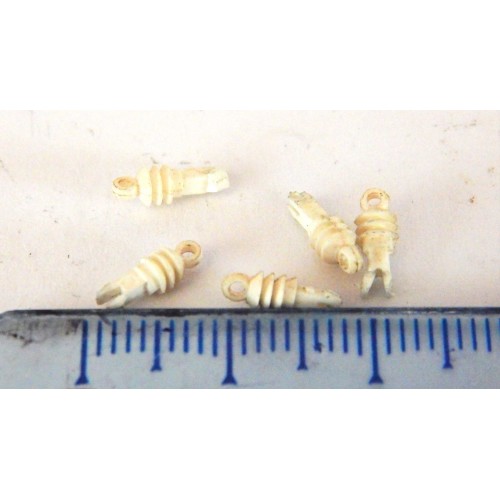 4 ISOLATEURS BLANC JOUEF - HO -