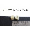 R 16248 JOUEF 2 PIGNONS 10 DENTS 6 MM DE LOCOMOTIVE JOUEF HO