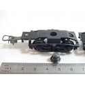 B 127 - HORNBY LOT DE DEUX BOGIE EN METAL DE VOITURE VOYAGEUR + AXE HO
