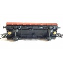 UN WAGON HORNBY PLAT A ESSIEUX RIDELLES BASSES SANS BOITE