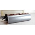 WAGON COUVERT MARRON 80 DB EN BOITE CRISTAL SANS MARQUE HO
