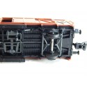 WAGON COUVERT MARRON 80 DB EN BOITE CRISTAL SANS MARQUE HO