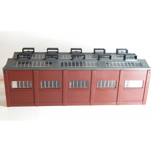 JOUEF MAQUETTE HANGAR A LOCOMOTIVE DEMONTABLE BON ETAT HO SANS BOITE