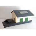 JOUEF MAQUETTE HANGAR DEPOT MARCHANDISES DEMONTABLE EN BON ETAT HO
