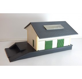 JOUEF MAQUETTE HANGAR DEPOT MARCHANDISES DEMONTABLE EN BON ETAT HO