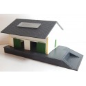 JOUEF MAQUETTE HANGAR DEPOT MARCHANDISES DEMONTABLE EN BON ETAT HO